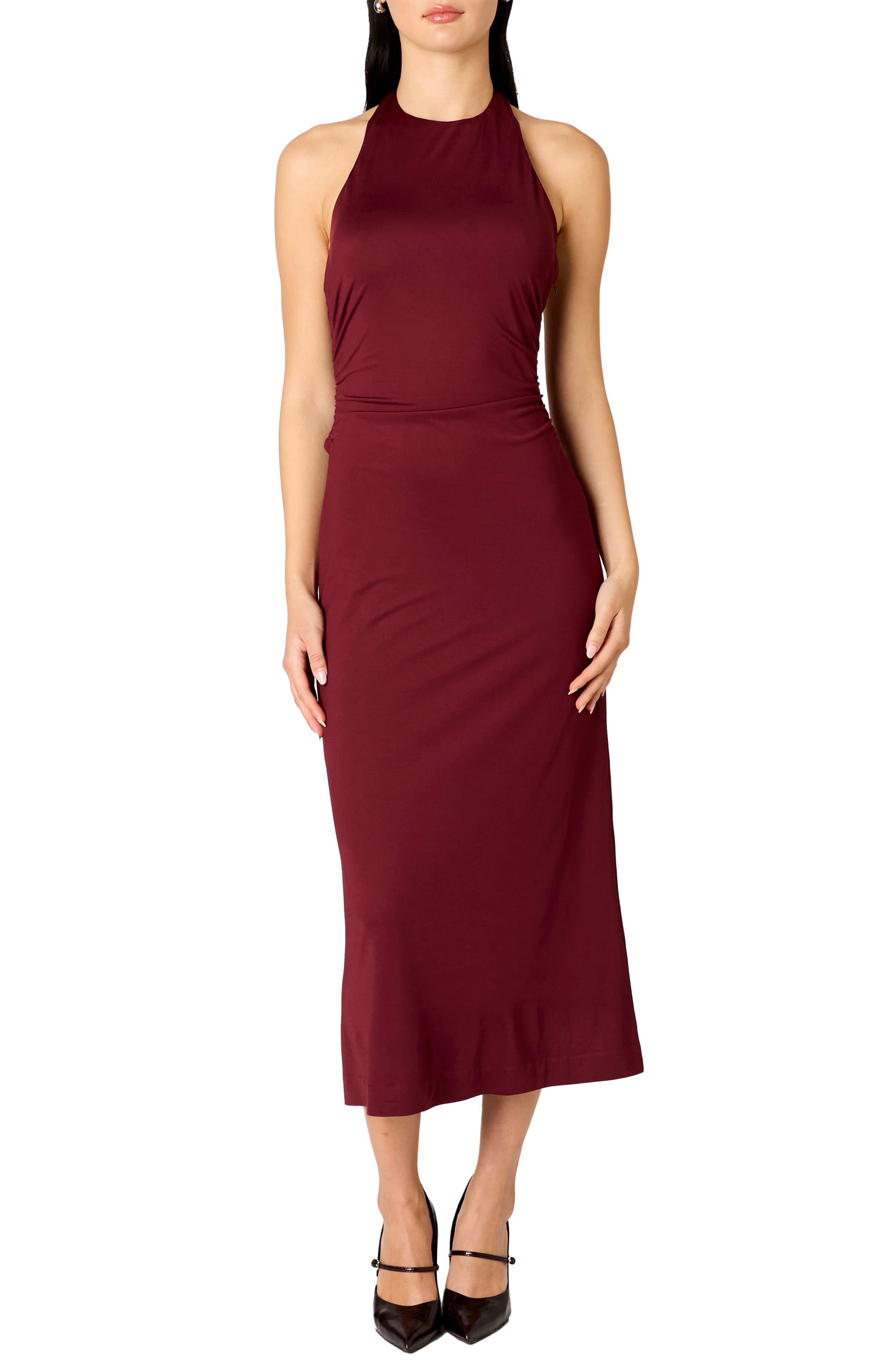 Nia Mirabel Halter Dress