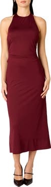 Nia Mirabel Halter Dress