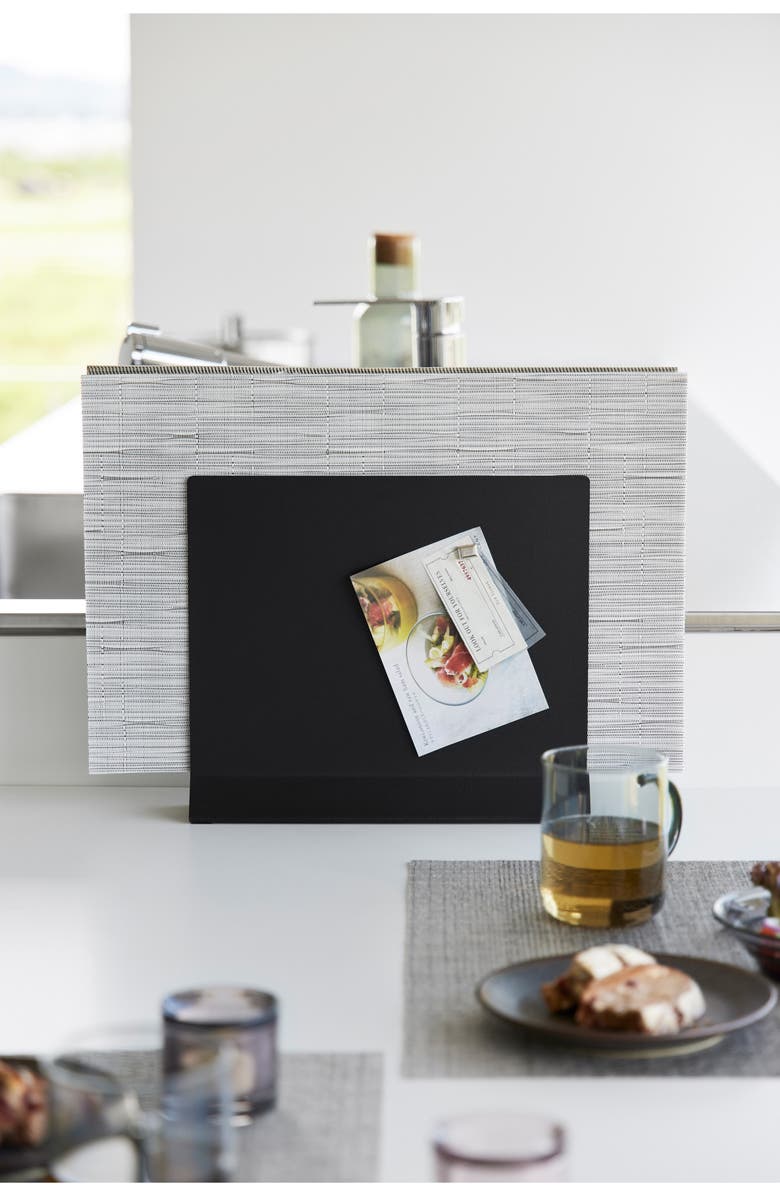 Yamazaki Placemat Stand, Alternate, color, Black