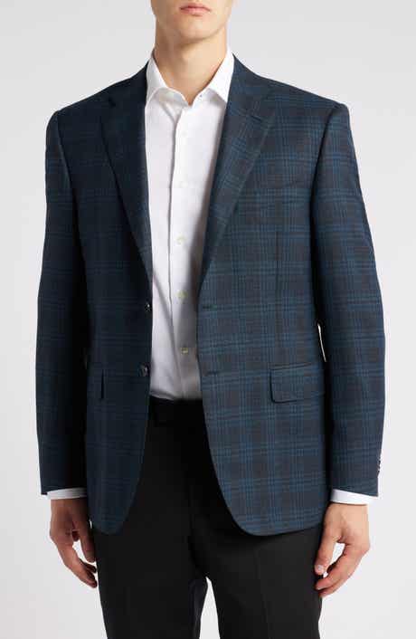 Siena Regular Fit Plaid Wool Sport Coat