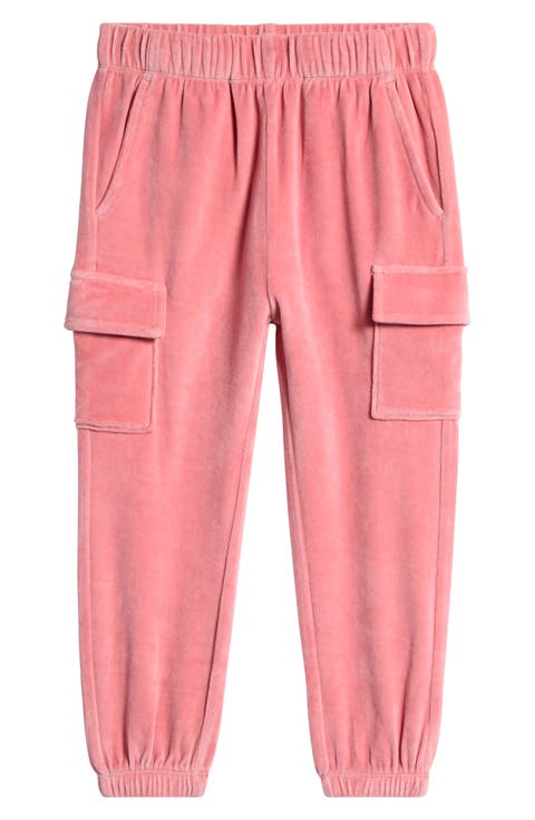 Kids' Velour Cargo Joggers (Toddler, Little Kid & Big Kid)