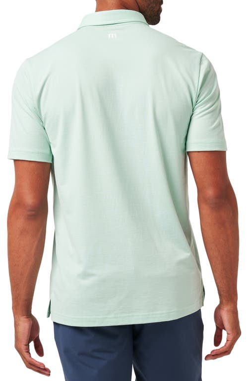 Travismathew Salt Rock Polo In Eggshell Blue