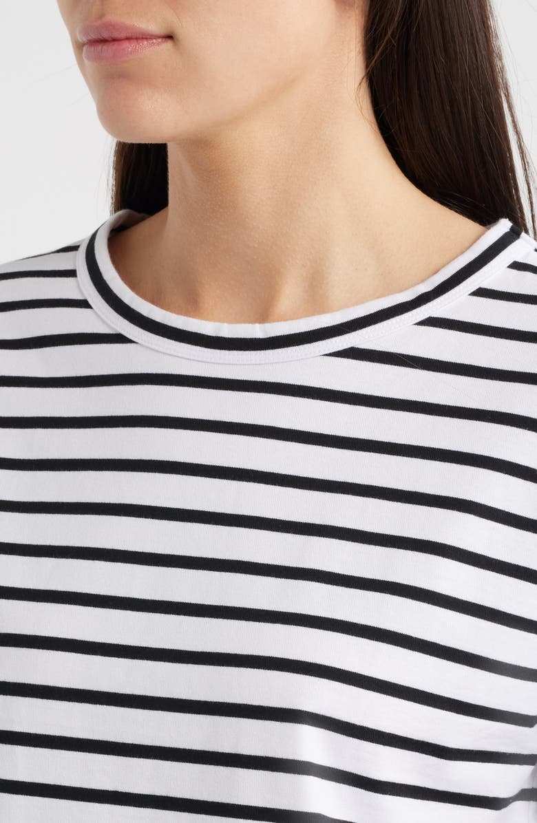 Madewell Everyday Boxy Cotton Crop T-Shirt, Alternate, color, 