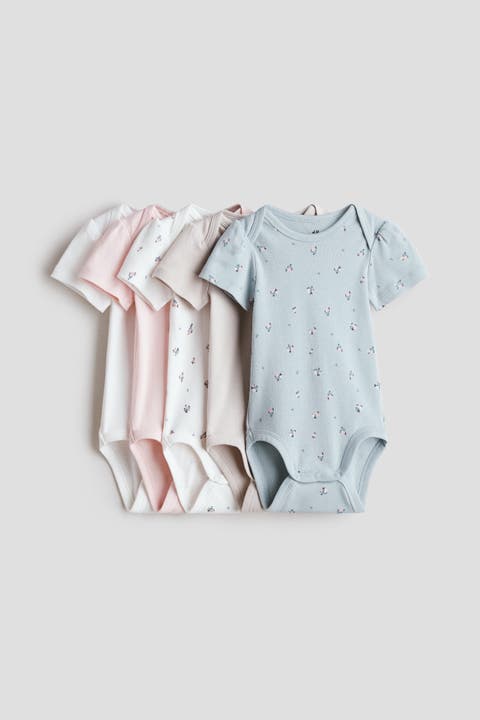 5-pack Cotton Bodysuits
