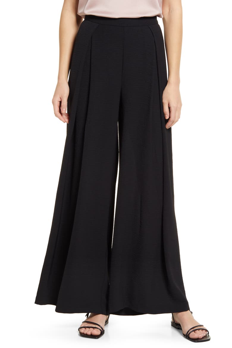 Wide Leg Pants, Main, color, RICH BLACK