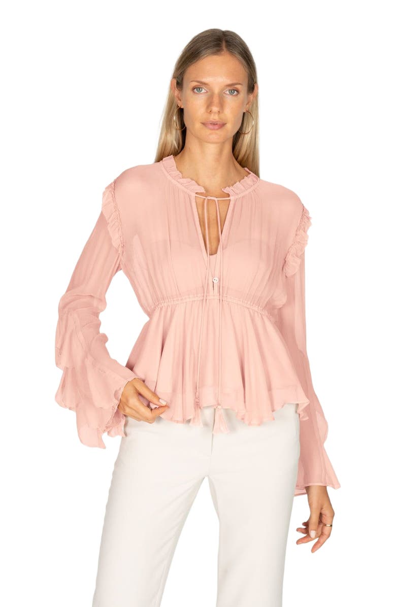 SECRET MISSION Emeline Blouse, Alternate, color, 