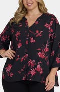 NYDJ Pintuck Top