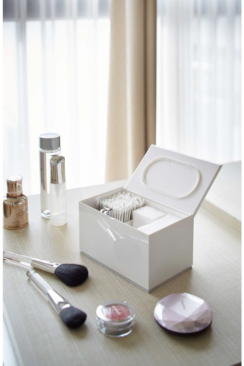 Skincare Organizer, Alternate, color, WHITE