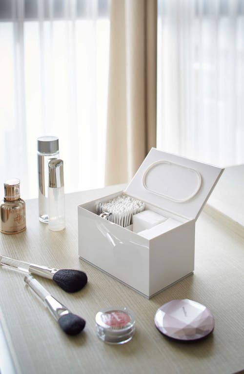 Yamazaki Skincare Organizer In White