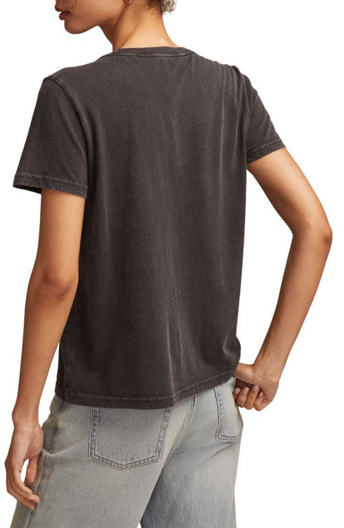 Lucky Brand Guitar Skull Graphic T-shirt In Gray
