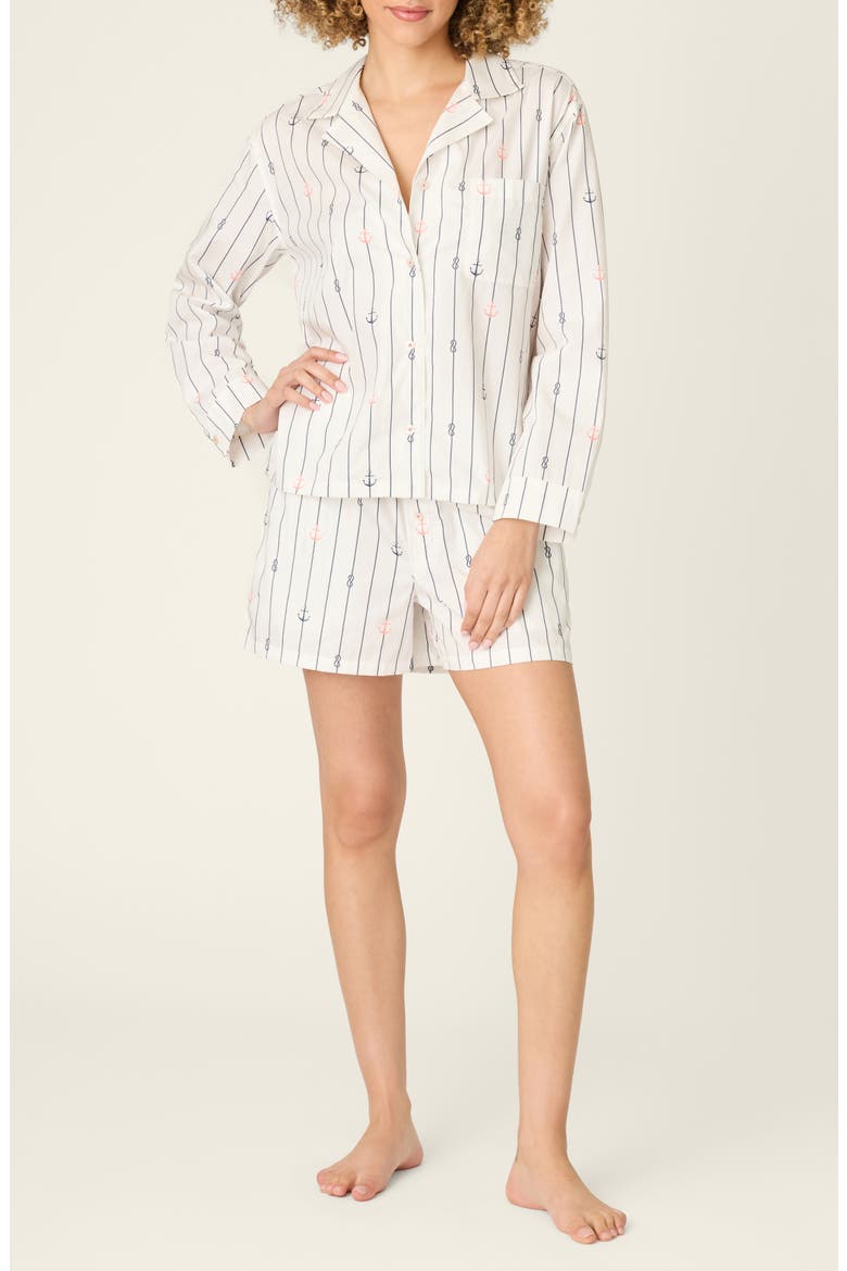 After Party Short Pajamas, Main, color, IVORY