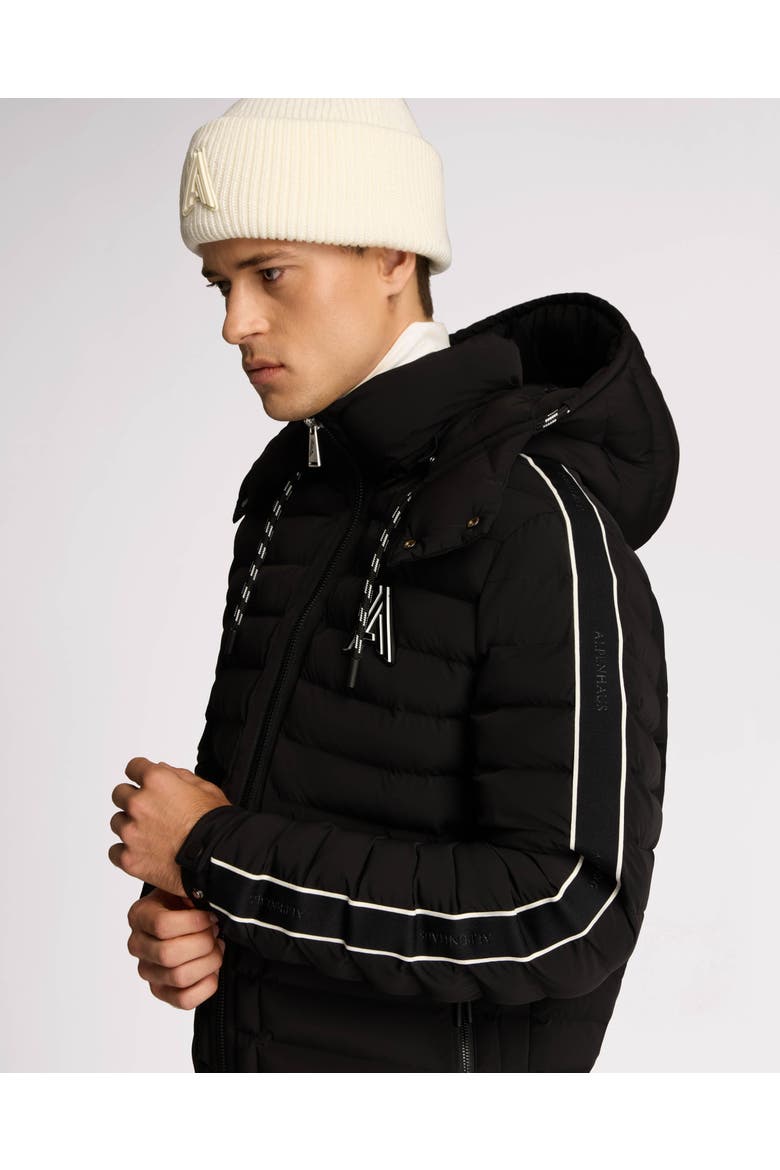 Uriage Lightweight Bomber Puffer, Alternate, color, Black