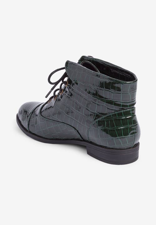 Comfortview The Darcy Bootie In Green