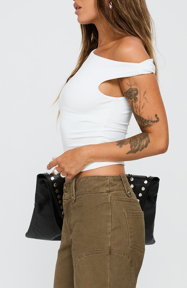 Princess Polly Danza One-Shoulder Top, Alternate, color, White