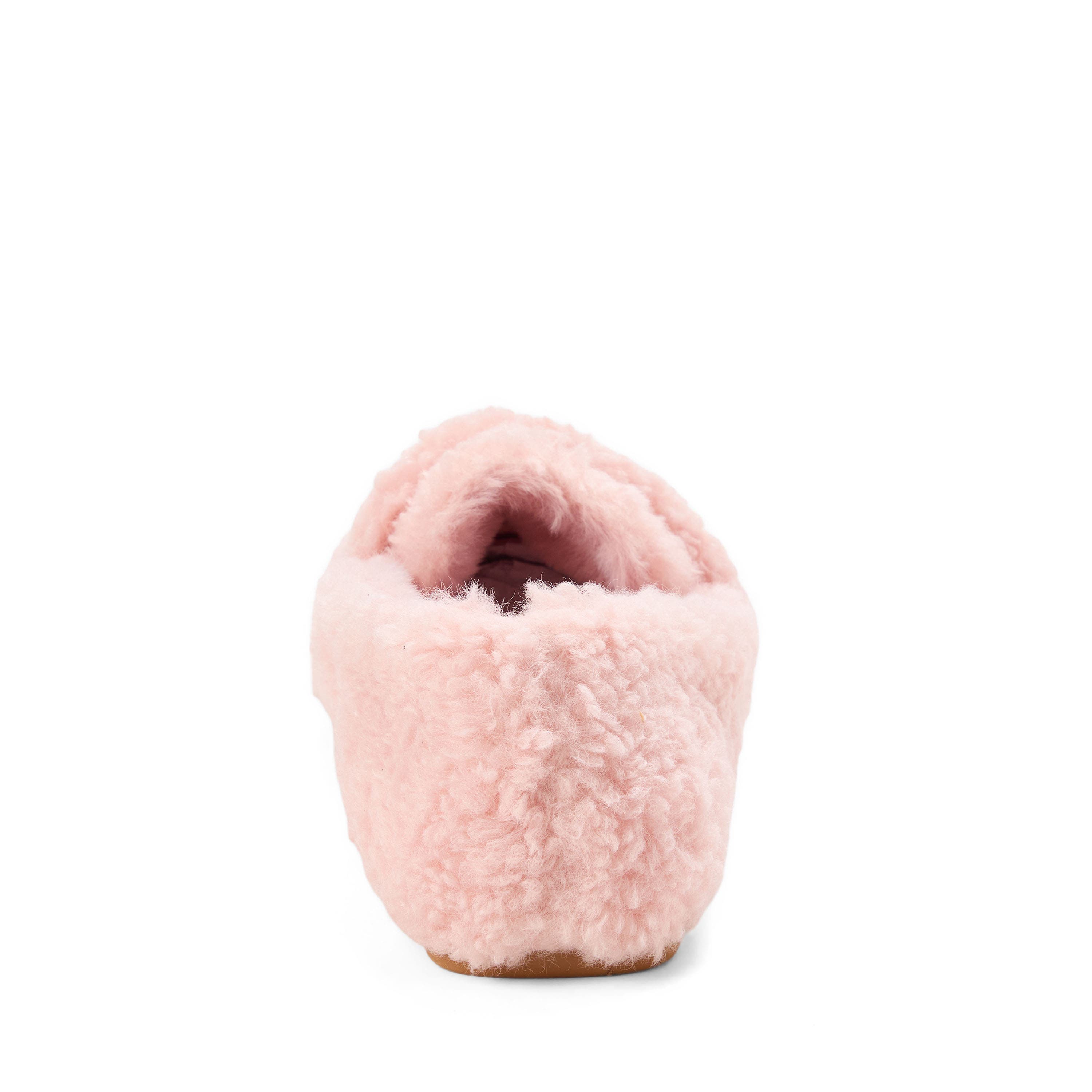 Madeline Luxe Teddy Loafer Slipper, Alternate, color, PALE MAUVE
