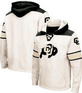 COLOSSEUM Men's Colosseum Cream Colorado Buffaloes 2.0 Lace-Up Hoodie