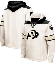 COLOSSEUM Men's Colosseum Cream Colorado Buffaloes 2.0 Lace-Up Hoodie