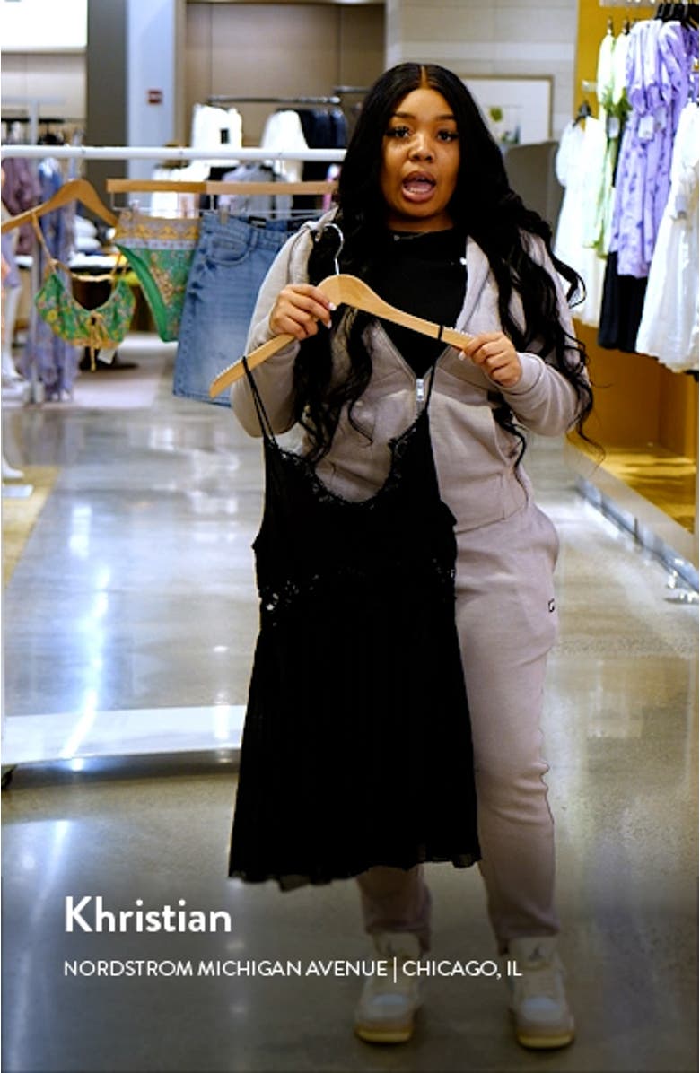 Ilektra Lace Inset Cotton Chemise, sales video thumbnail