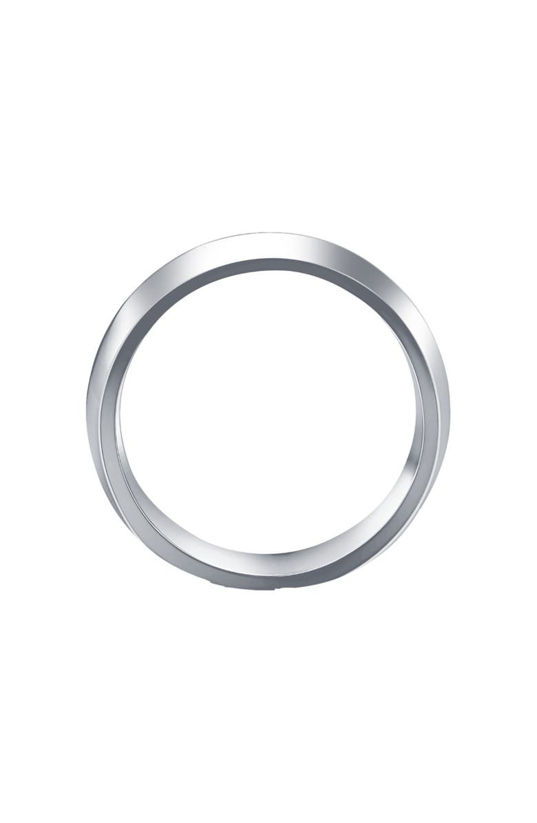 Bliss Diamond Men's Polished Tungsten 6mm Dome Comfort Fit Ring Wedding Band, Alternate, color, 