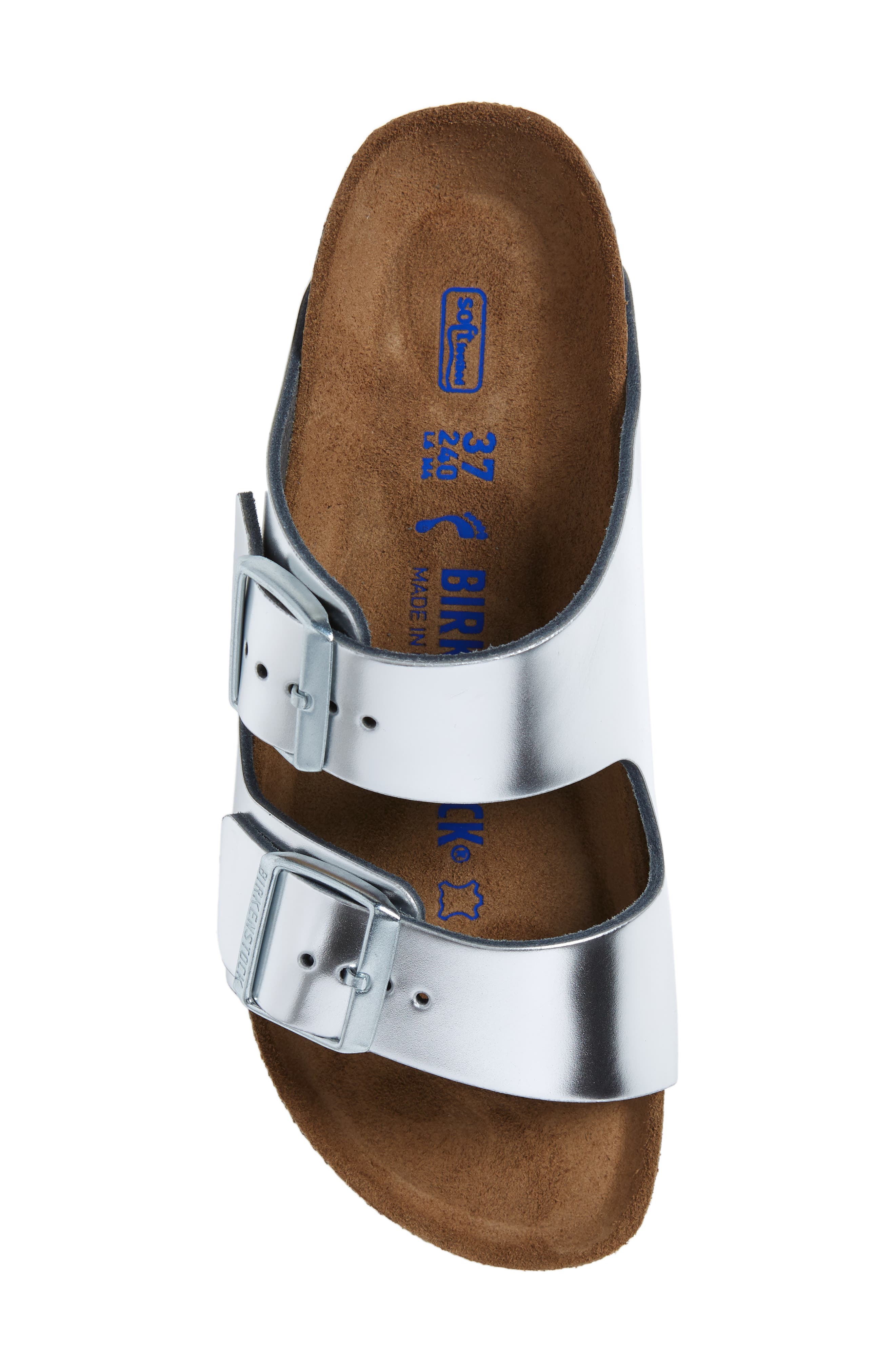 Birkenstock Arizona Soft Footbed Slide Sandal, Alternate, color, 