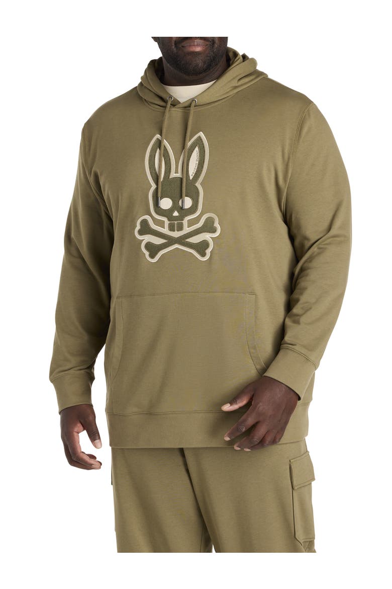 Big & Tall Ryder Pullover Hoodie, Main, color, DUSKY GREEN