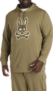 Psycho Bunny Big & Tall Ryder Pullover Hoodie
