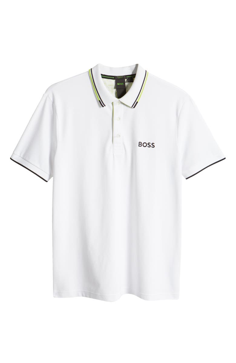 BOSS Paddy Pro Golf Polo, Alternate, color, White