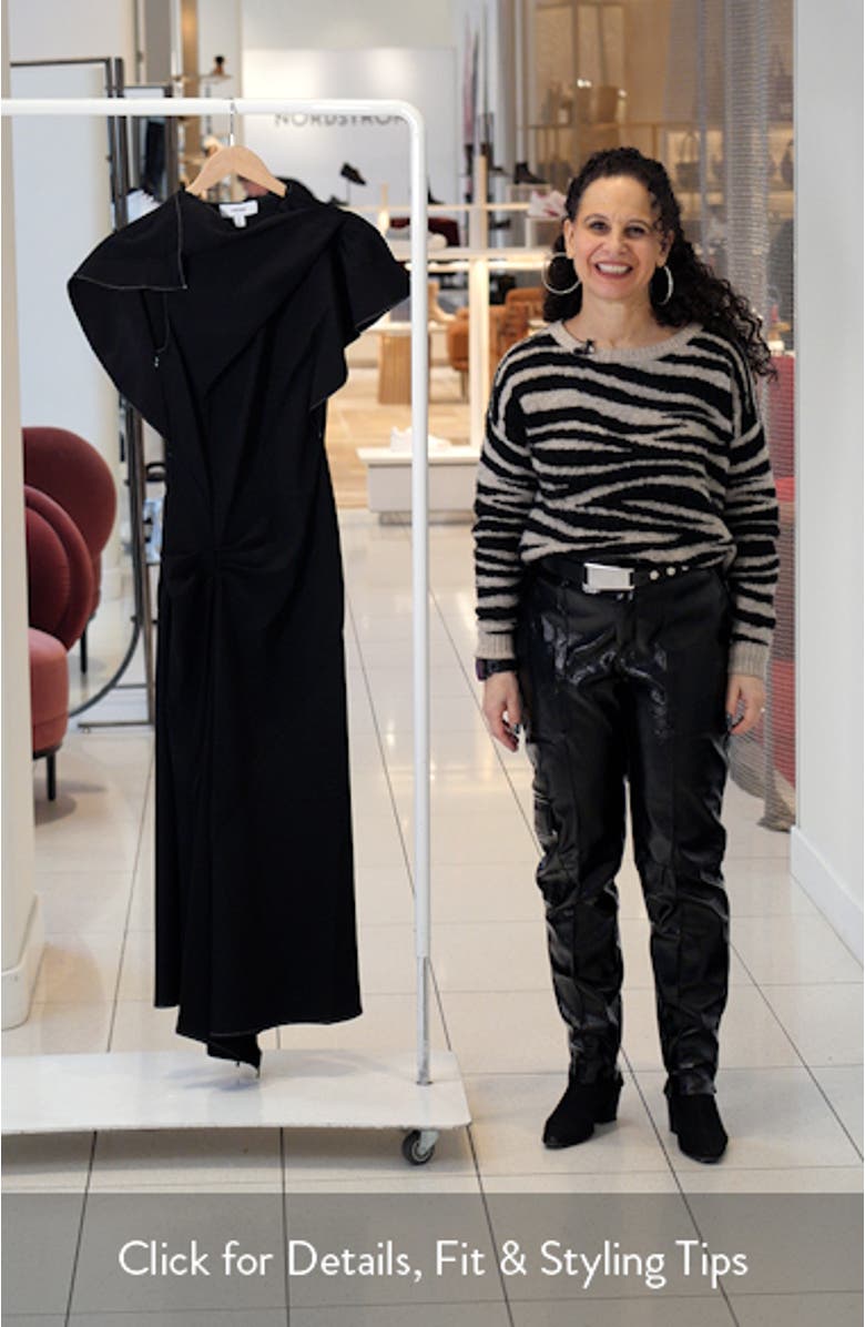 Saskia Asymmetric Maxi Dress, sales video thumbnail