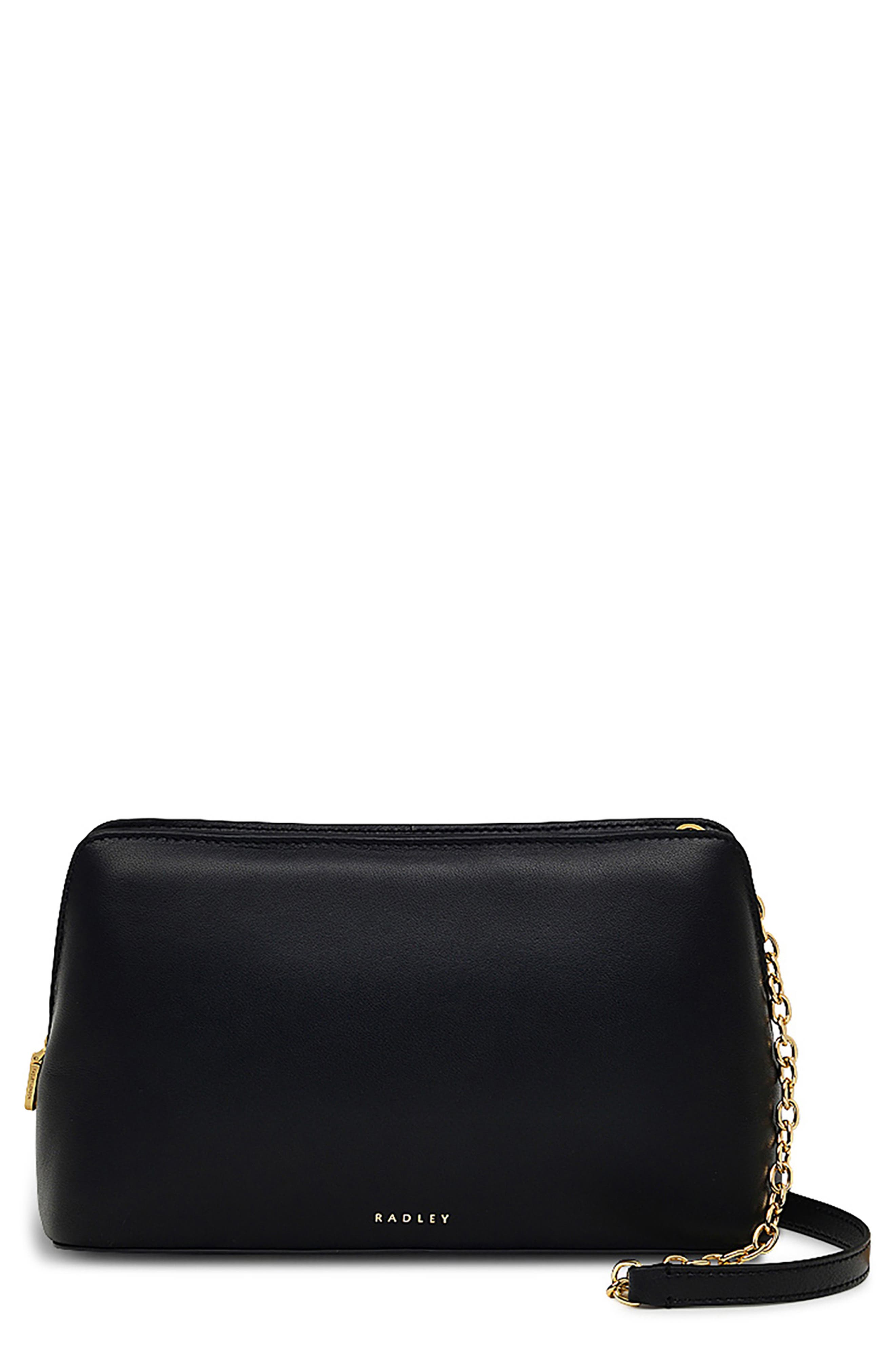Radley Elia Mews Small Crossbody Bag, Main, color, Black