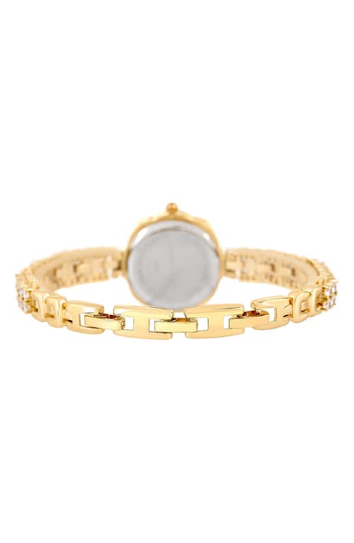Danecraft Crystal Embellished Bracelet Watch, 28mm
