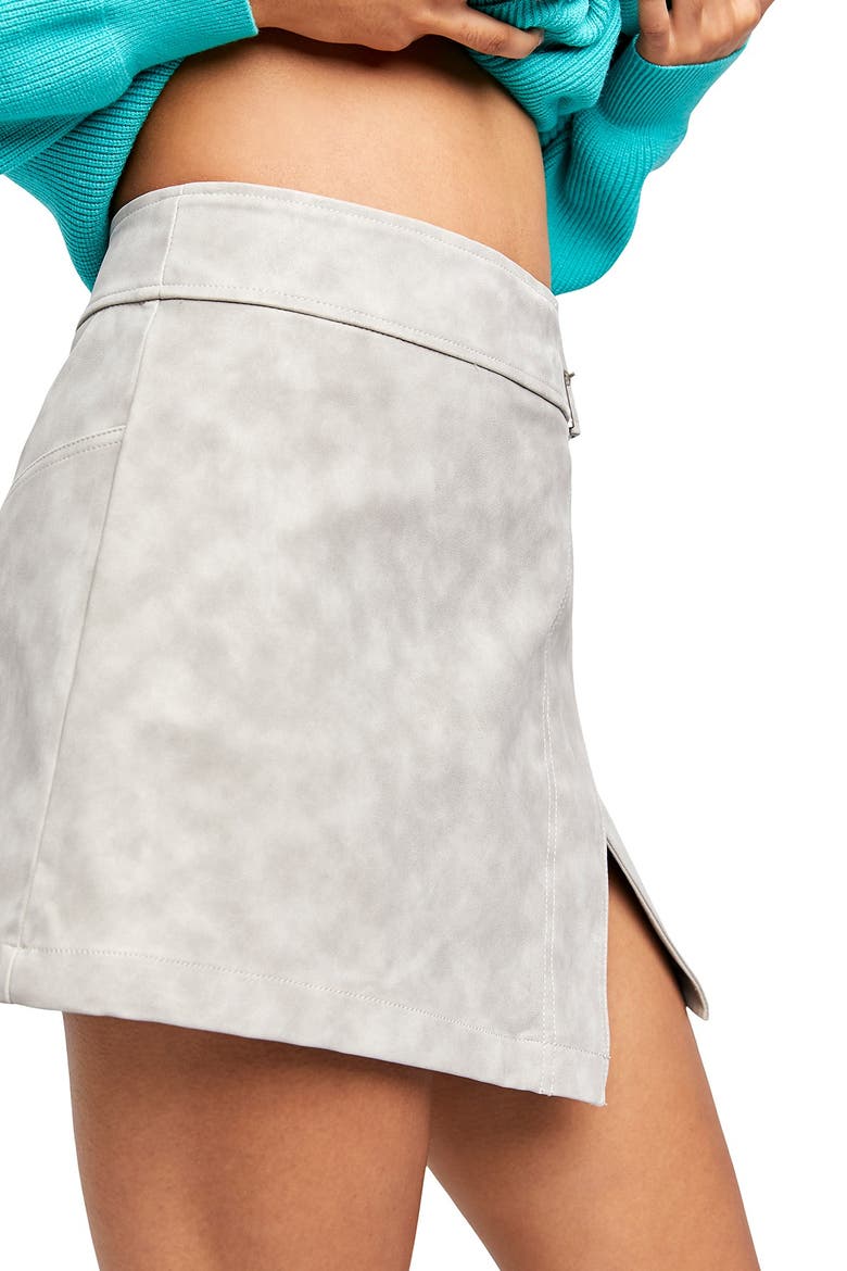 Ari Wrap Skirt, Alternate, color, STONE