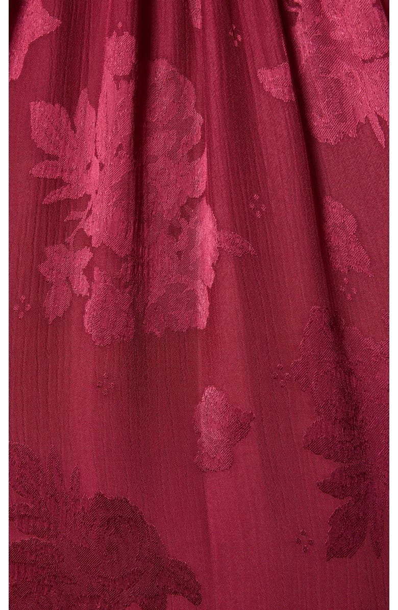 La DoubleJ Boho Blouse, Alternate, color, Solid Brick Red