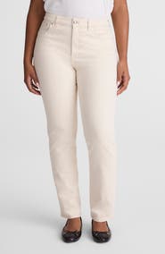 Madewell The Curvy Jules Slim Straight Leg Jeans