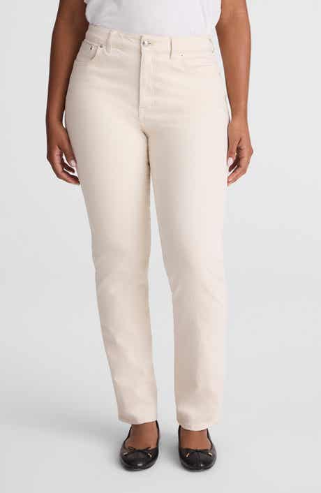 Madewell The Curvy Jules Slim Straight Leg Jeans