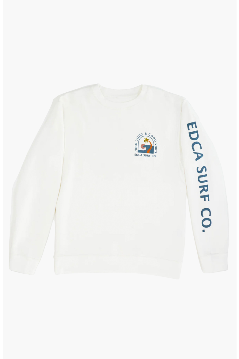 Sublime Crewneck Sweater, Main, color, Off-white