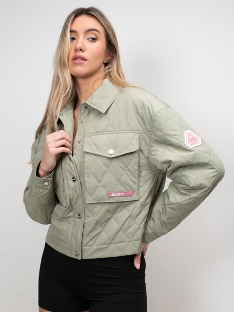Eden Quilted Shirt Jacket