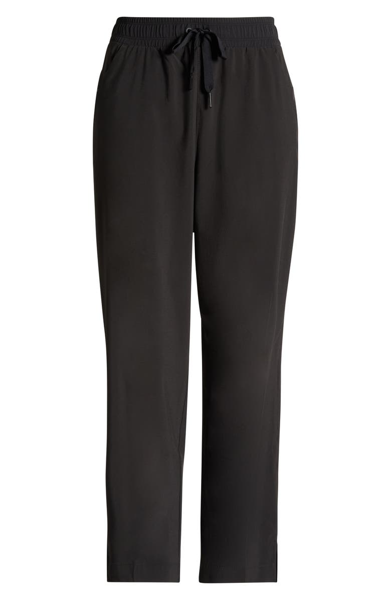 Free Fly Breeze Drift Drawstring Crop Pants, Alternate, color, Black