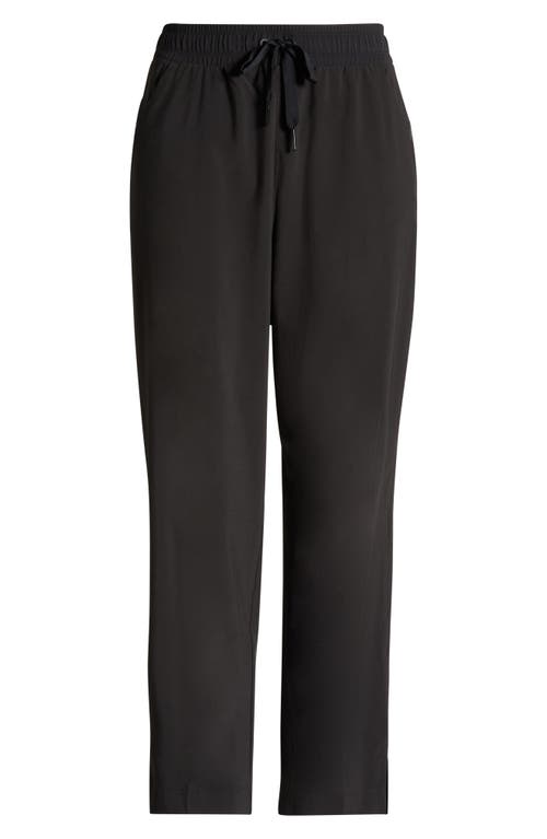 Free Fly Breeze Drift Drawstring Crop Pants In Black