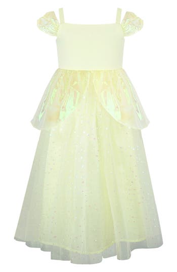 Zunie Kids' Princess Dress & Headband Set in Yellow at Nordstrom Rack, Size 6X