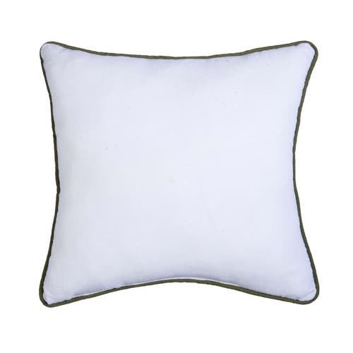 C & F Home C&f Home Botanical Blooms Bee Embroidered Throw Pillow, 12" X 12" In Multi