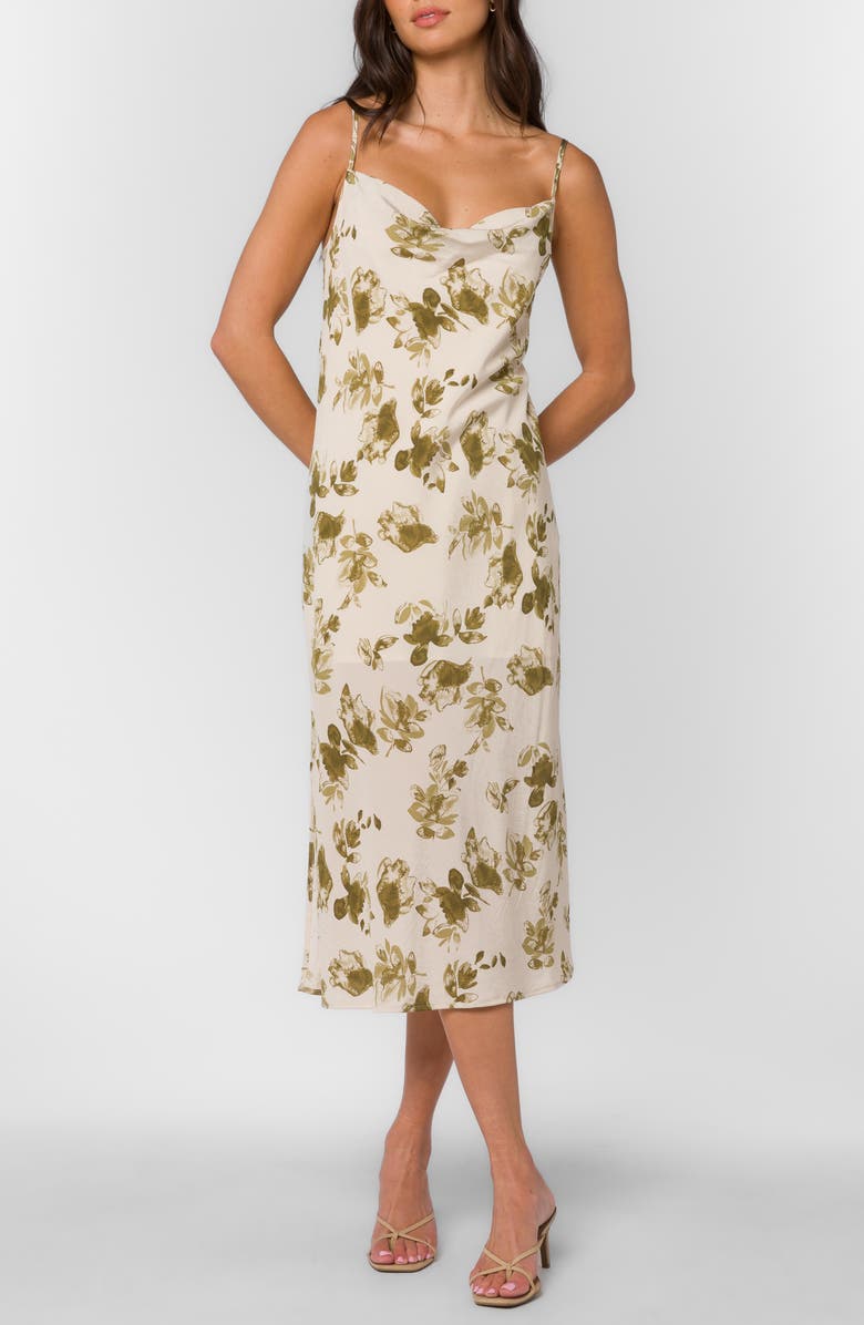 knee length dresses for ladies Liran Floral Midi Dress main image 1