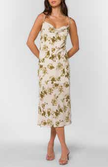 VELVET HEART Talulla Floral Midi Slipdress