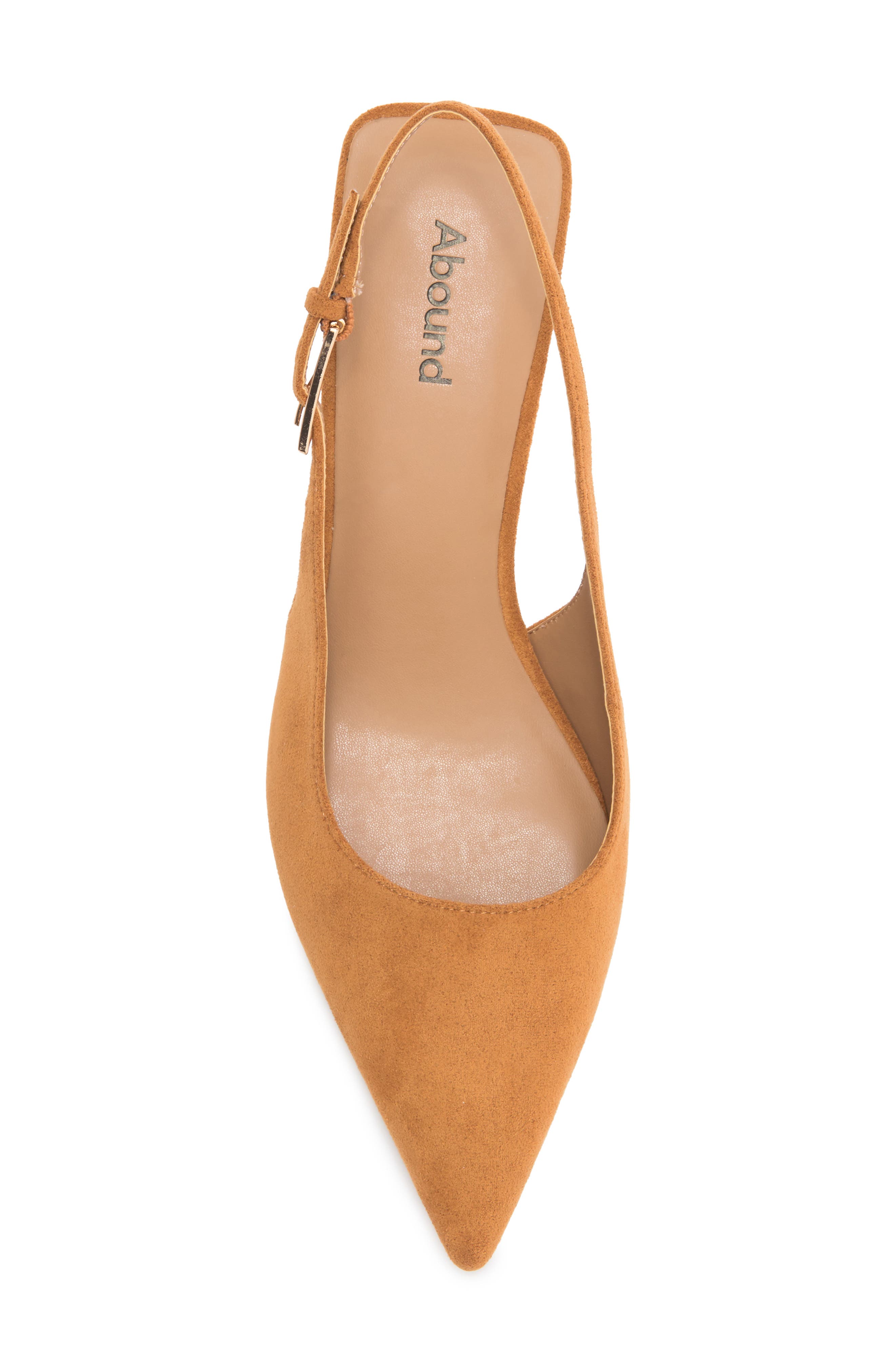 Lidia Slingback Kitten Heel Pump, Alternate, color, TAN PECAN