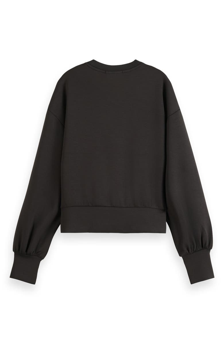 Scotch & Soda Core Sweatshirt, Alternate, color, Black