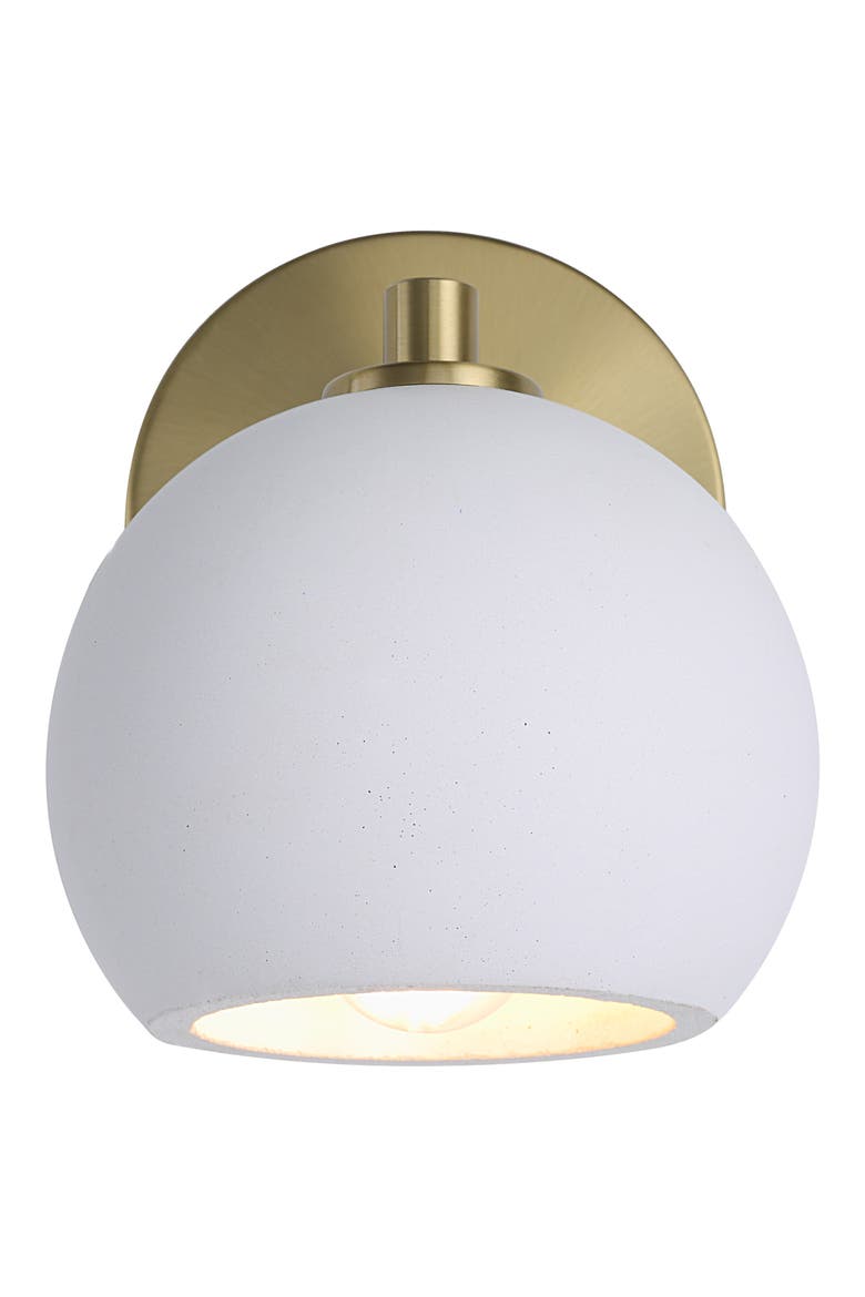 Cela Wall Sconce, Alternate, color, WHITE