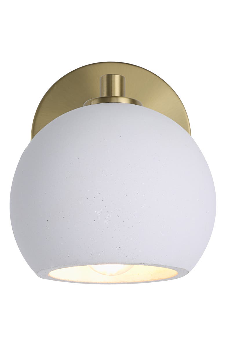Renwil Cela Wall Sconce, Alternate, color, White