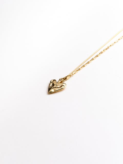 Jessie Beaten Heart Necklace