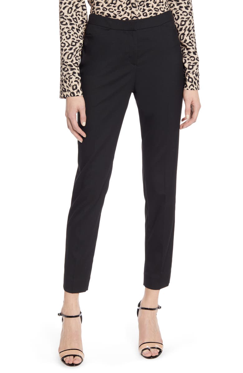 Halogen<sup>®</sup> Straight Leg Trousers, Main, color,