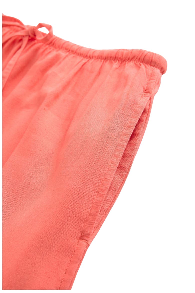Tie Waist Maxi Skirt, Alternate, color, ORANGE