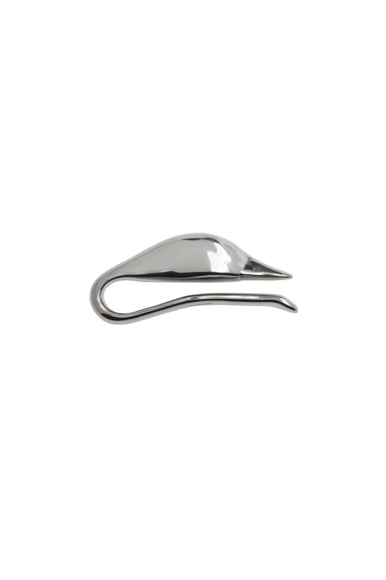Duck Tie Bar, Alternate, color, Silver